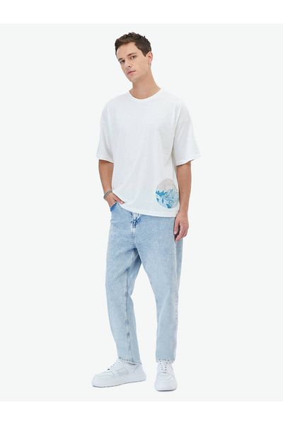Kip Printed Crew Neck T-shirt