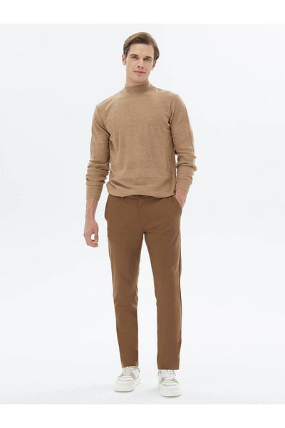 Kip Woven Slim Fit Casual Trousers