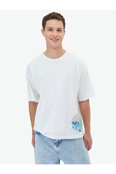 Kip Printed Crew Neck T-shirt