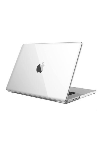 Nettech Macbook Pro 14.2 A2442 Uyumlu Nano Silikon Arka Koruma - Şeffaf
