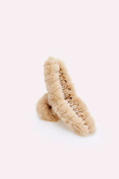 New Obsessions Furry Soft Plush Large Latch Buckle