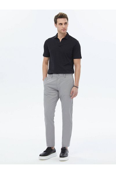 Kip Woven Slim Fit Casual Trousers