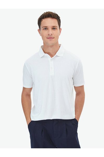 Kip T-Shirt mit Polokragen