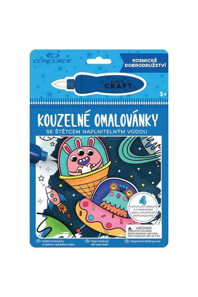 Concorde Water Coloring Pages - Outer Space