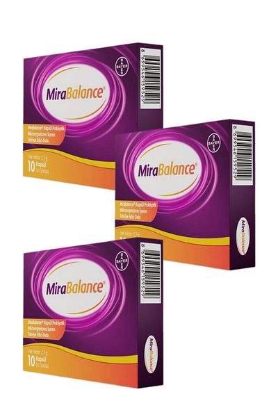 Bayer Mirabalance Probiotic 10 Capsules X 3 Pieces