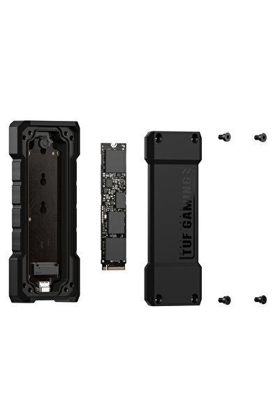 ASUS TUF Gaming A2 SSD kutusu Siyah M.2