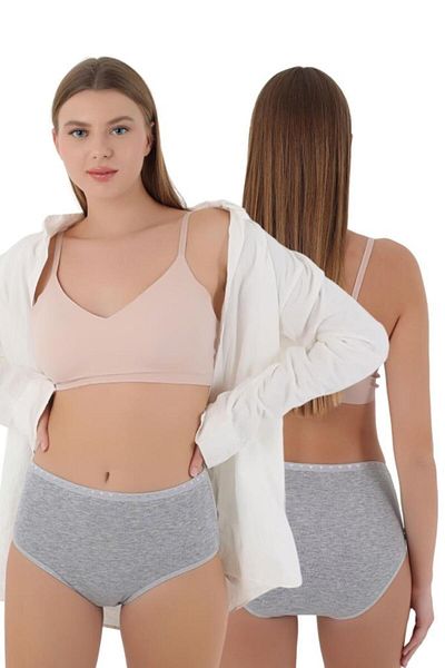 CNT 1-Pack Rib High Waist Women's Bato Panties