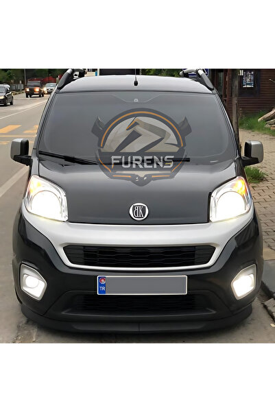 STS Oto Aksesuar Fiat Fiorino 2008-2023 Uyumlu  Astra H lip Esnek Ön Lip 2 Pa...