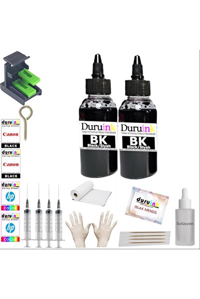 Duruink HP DESKJET 2800 2878 2876 (653) KARTUŞ  DOLUM SETİ 2X100ML