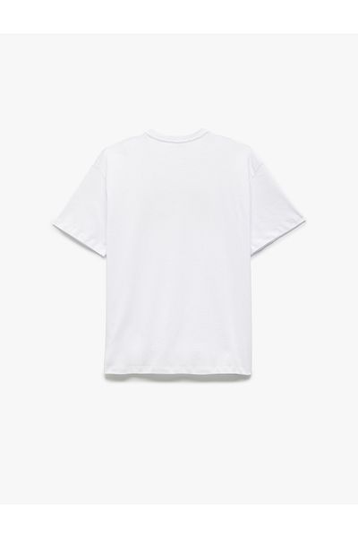 Koton Tricou imprimat cu mânecă scurtă din bumbac