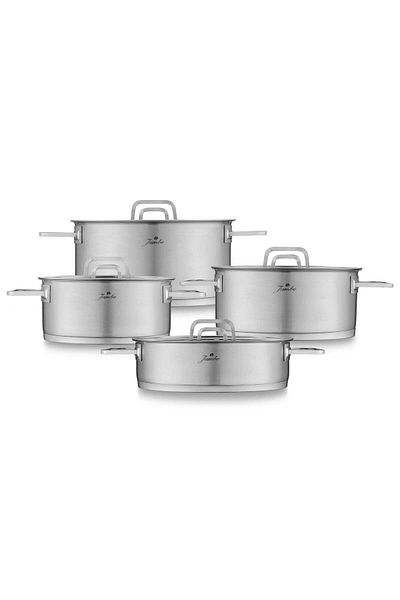 Jumbo Montreal 8-Piece Matte Steel Cookware Set