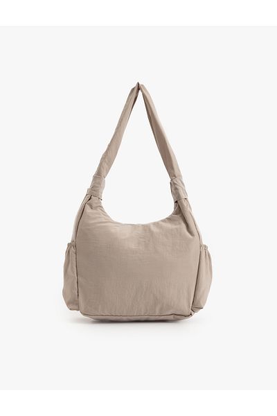 Koton Zippered Shoulder Bag with Pocket Detail