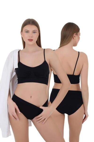 CNT Women's High Waist Panties - Micro Fiber, Bato Color, Black and White Skin