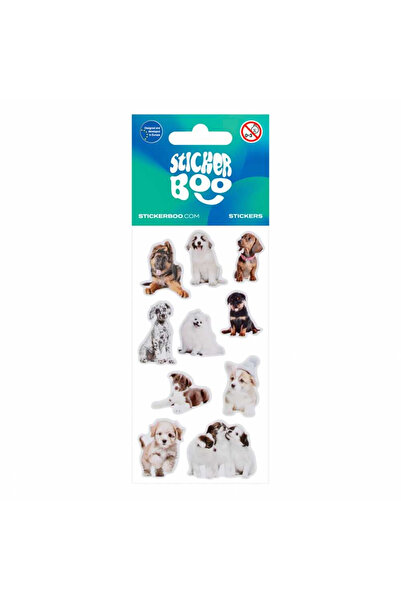 Floopy Stickere animalute catelusi, abtibilduri pentru activitati creative