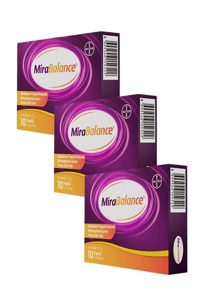 Bayer Mirabalance Probiotic 10 Capsules X 3 Pieces