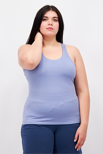 Puma Women Sportswear Fit Training Padded Tank Top, Steel Blue