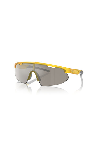 Scuderia Ferrari Ferrari Scuderia Unisex Irregular Sunglasses- Fr 6004u - Lense Size:41mm - Opal Matte Yellow