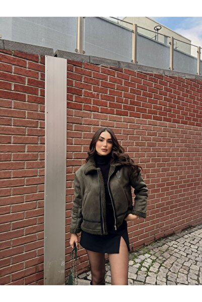 Sindimoda Bellina Peluş Kaplama Kaban 6529