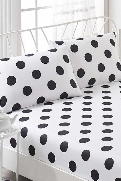 Eponj Home DouBle Pes Elastic Sheet Set - B&W Point