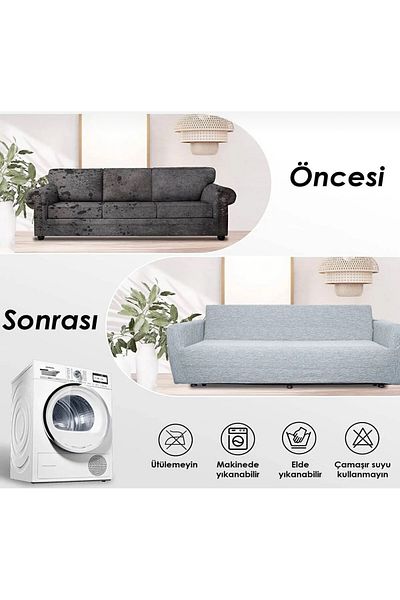 Seher Home Калъф за диван Vision 3-3-1-1 от жакард