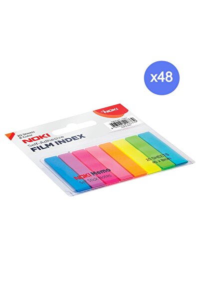 Noki Memo 8 Color Film Index 48 Pieces (12401)
