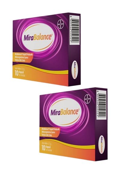 Bayer Mirabalance Probiotic 10 Capsules X 2 Pieces