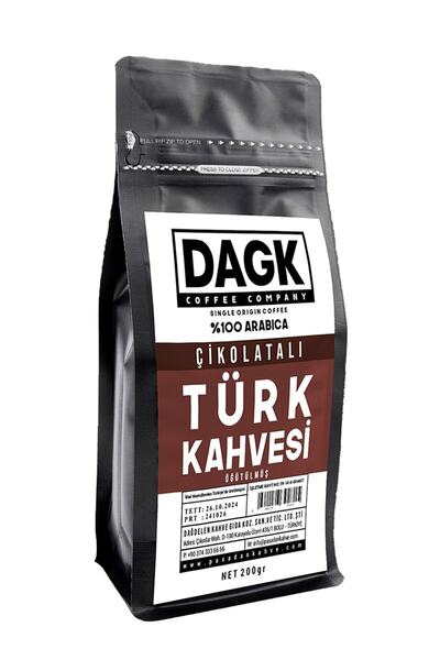 Dagk Çikolatalı Türk Kahvesi 200g Öğütülmüş