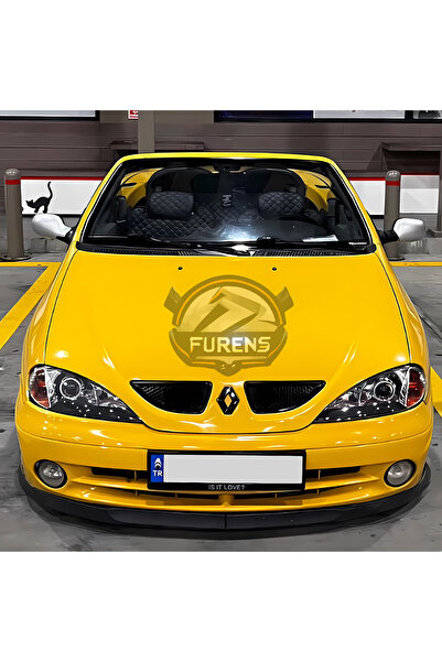 Furens Renault Megane 1 1995-2003 Uyumlu Astra H Esnek Ön Lip 2 Parça