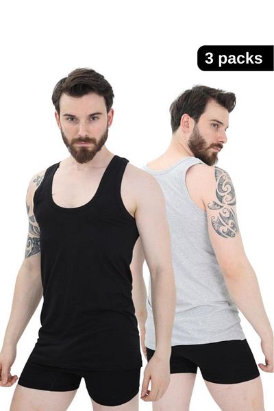 CNT Συσκευασία 3 Ανδρικών Athlete Cotton Συσκευασία σε Ειδική Συσκευασία