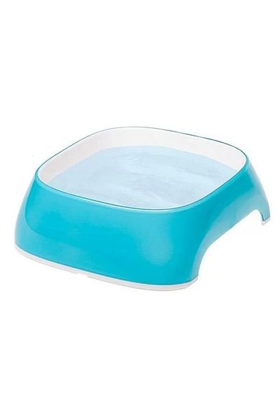Ferplast Glam Melamine Baby Food and Water Container Medium Blue 720 ml