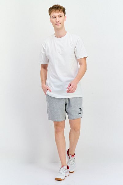 Gotcha Men Brand Logo Sweat Shorts, Heather Grey