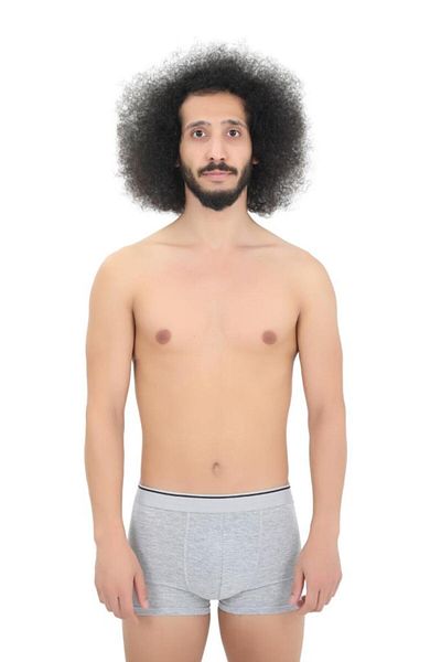 andredimoda Ανδρικό Boxer 3 τεμαχίων, Ύφασμα 1ης Κατηγορίας, Premium Πακέτο, Special Design. Απλό Lycra Boxer Shorts Προίκα Δώρο