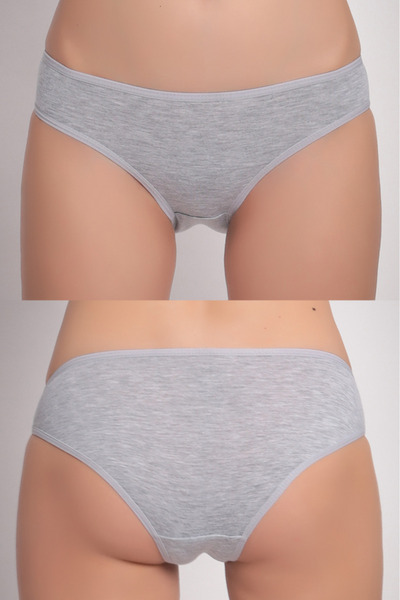 CNT Women's 6-Piece Bikini Panties Special Package in Mixed Color and Flower Pattern Packaging