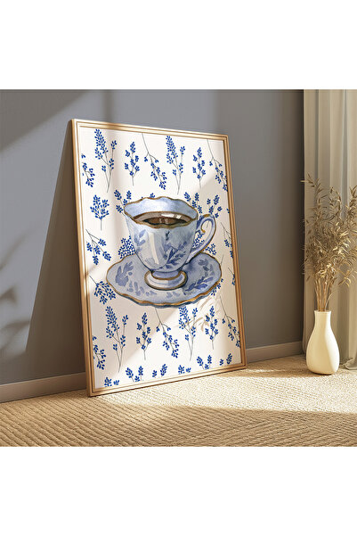 DES VU PRINT Kahve Fincanı, Kahve Köşesi Çerçevesiz Poster
