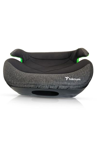 TEKNUM Car Seat I-Size Booster with 4 Reclining Mode & Isofix - Grey