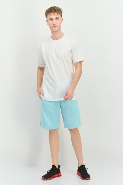 Champion Men Sportswear Fit Training Shorts, Light Turquoise