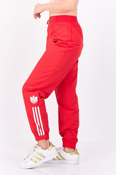 adidas Women Sportswear Fit Outdoor Track Pants, Red