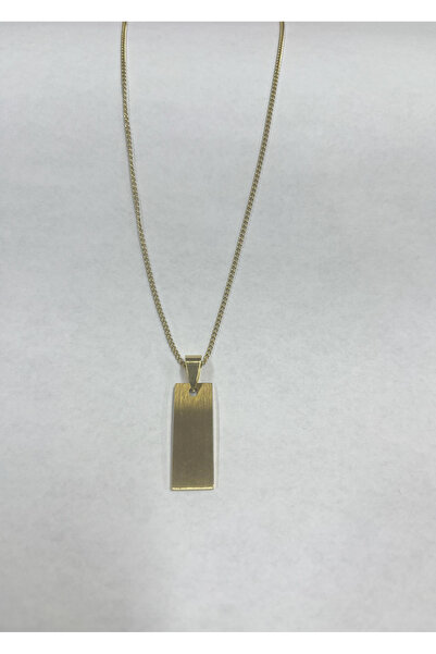 bi'dünya alışveriş Sevgili Çift  Trend model Çelik Plaka Kolye