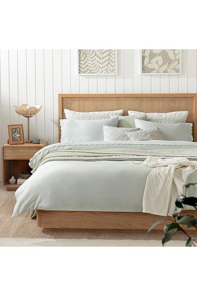 Chakra Asteri Duvet Cover Set King Ecru
