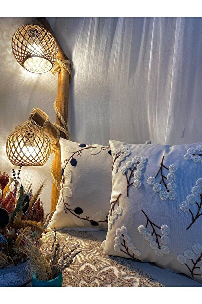 MORDRY Бродирана декоративна калъфка за възглавница