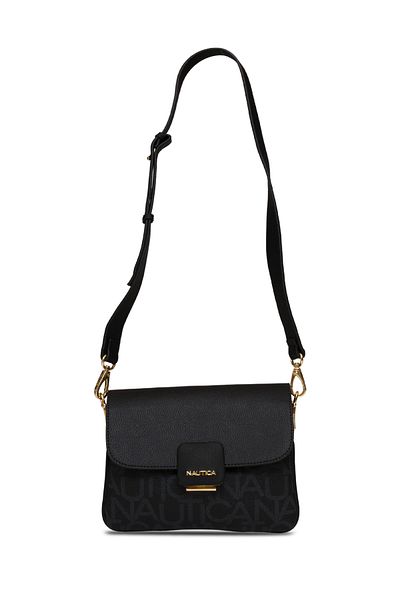 Nautica Women's Black Messenger Bag Cn7213T