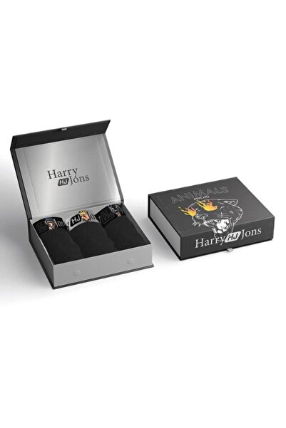 Harry Jons Animals Premium 3 bucăți Cadouri pentru bărbați boxeri cutie