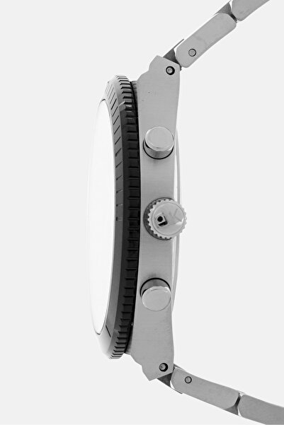 Calvin Klein Men 25200301 Stainless Steel Analog Watch 44 Mm, Silver