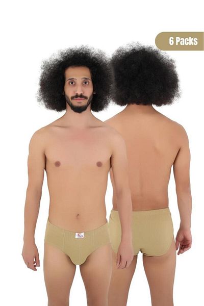 CENNETOĞLU Soldier Er Slip Triangle Panties in 6-Piece Special Box