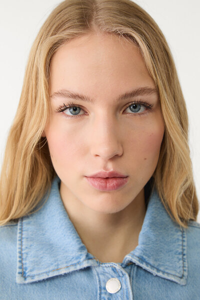 Stradivarius Denim jacket with pockets