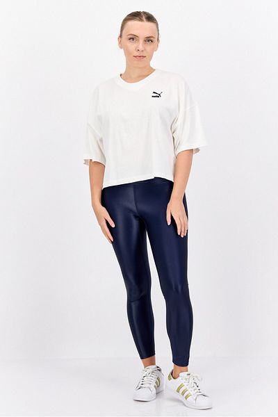 Puma Women Oversized Fit Short Sleeve Outdoor T-Shirts, White