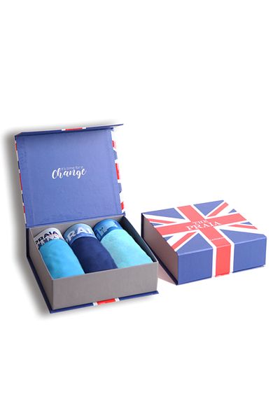 THE PRAIA London Premium Boxed 3 Ανδρικό Boxer Gift Box