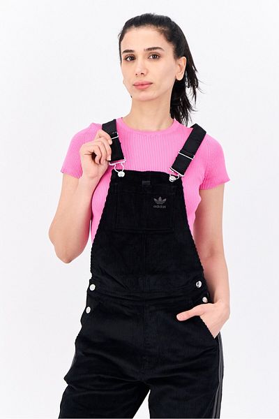 adidas Women Sportswear Fit Sleeveless Outdoor Jumpsuits, Black