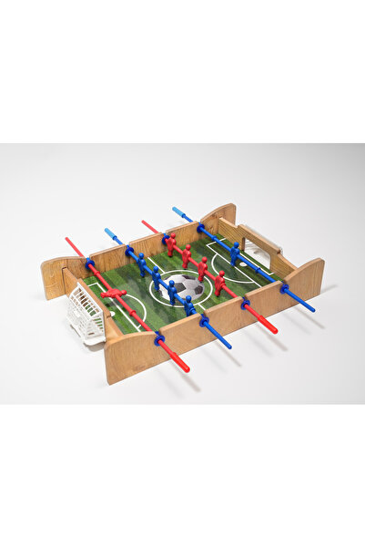İos Ticaret Ahşap Langırt Mini Masa Futbolu
