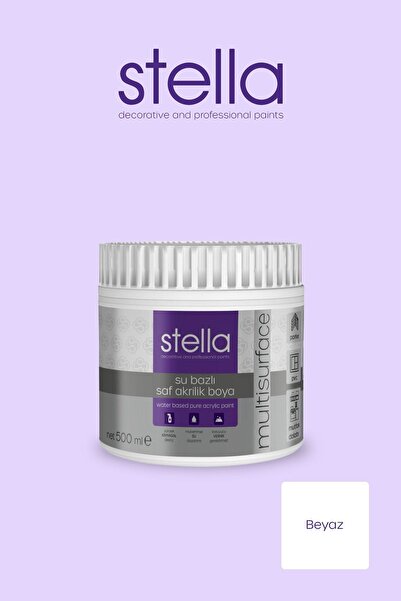 Stella Su Bazlı -saf Akrilik Boya -500ml.